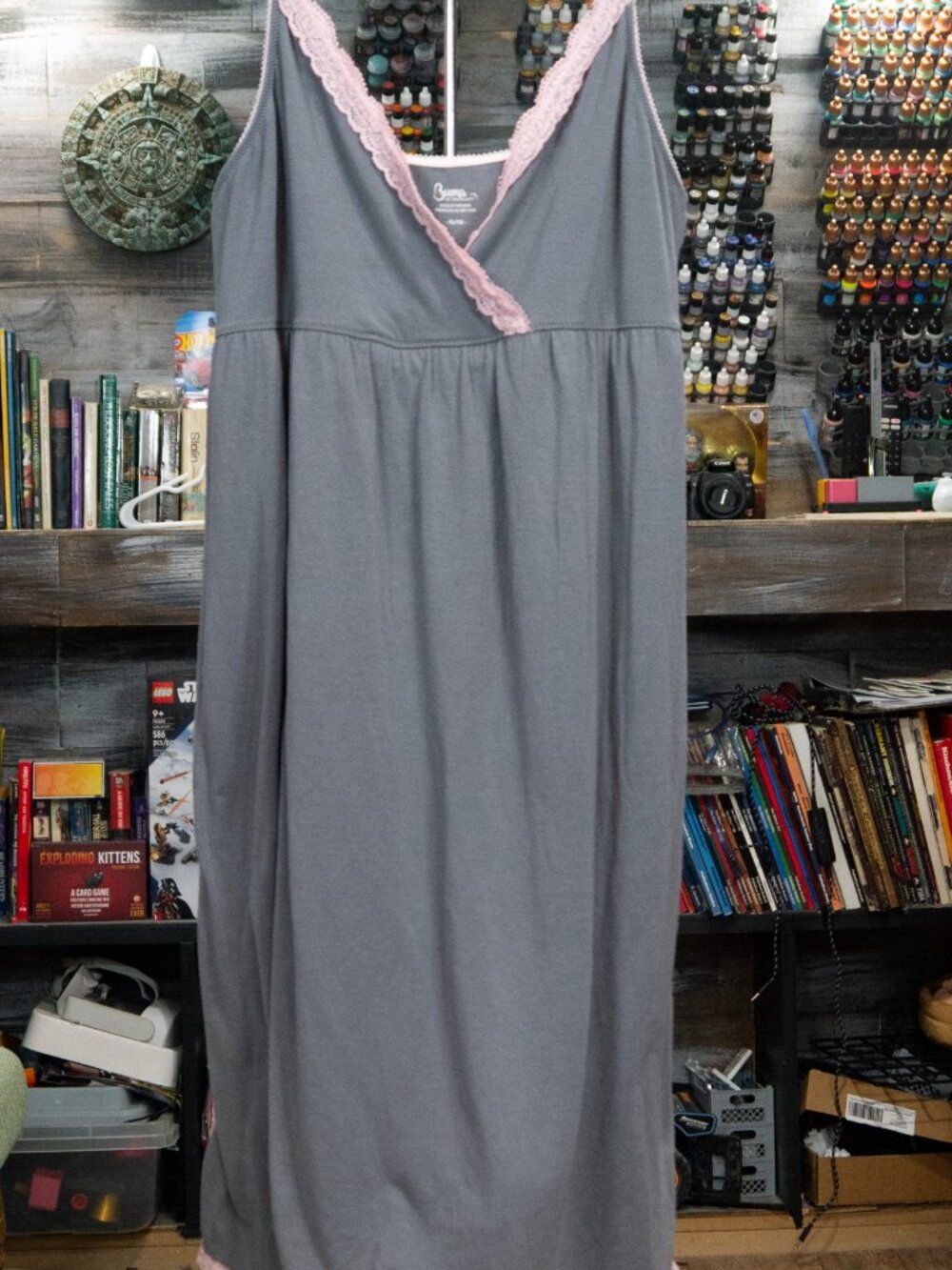 Bump in the Night maternity / nursing nightgown in women’s XL.